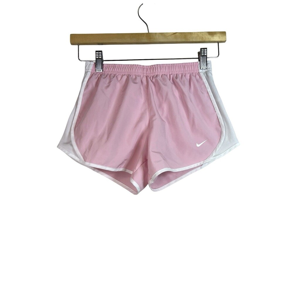 Nike Tempo Dri-Fit Pink Shorts Girls Size M Lined Athletic Outdoor 848196-690